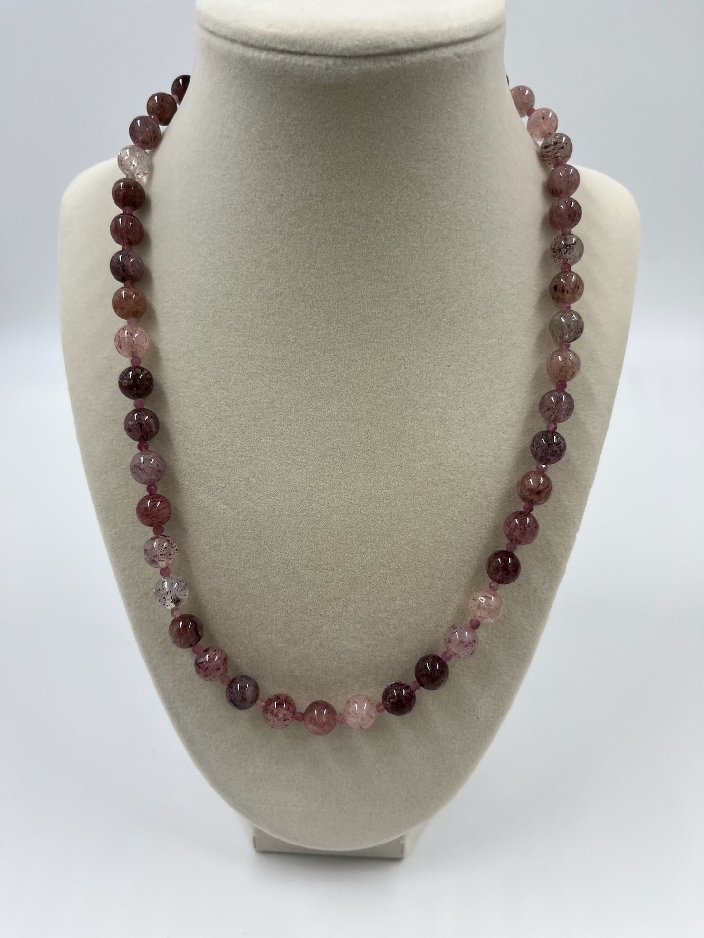 Strawberry Quartz Necklace